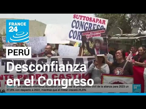 Un Congreso carente de legitimidad para parte de la población peruana