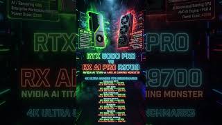 RTX 6000 VS AI PRO R9700 PRO BENCHMARK - 23 #PCCraft #GamingPC2026 #RTX5090 #PCBuild #shorts #viral