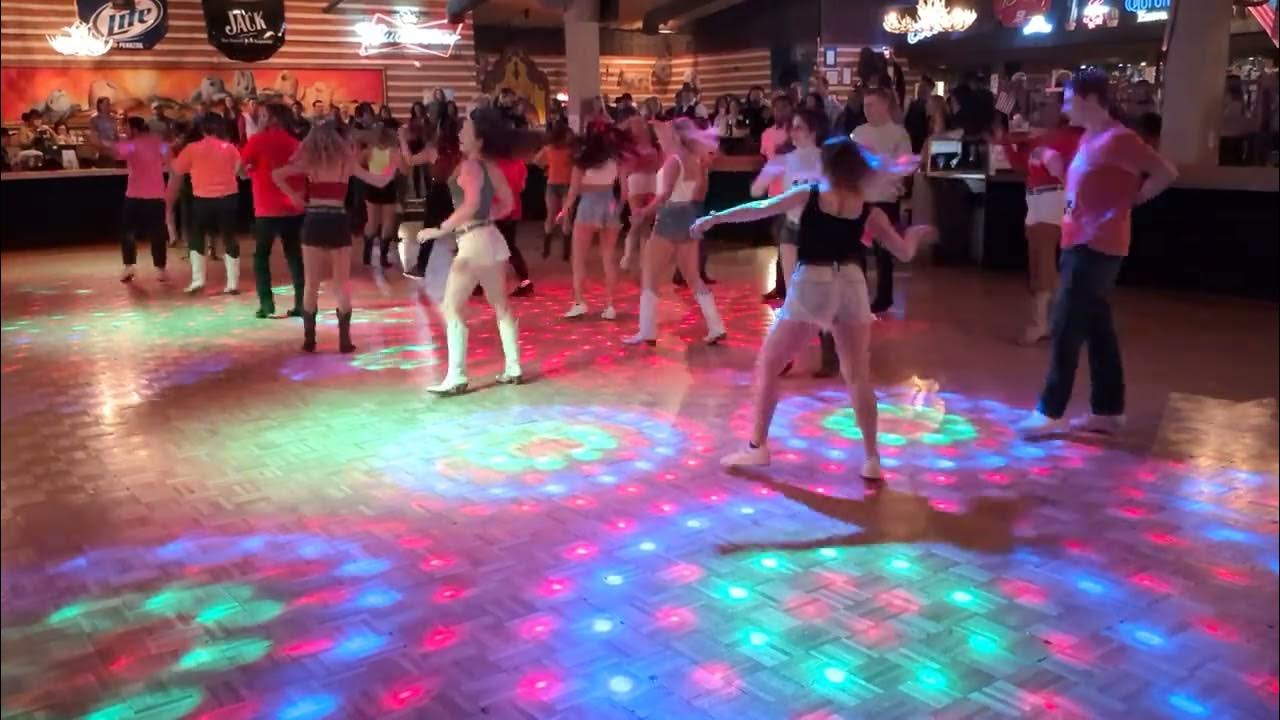 Back It Up line dance Montana's 2024 Stagecoach Dance Contest Group B YouTube