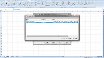 Sage 300 CRE Estimating - Importing a trial balance into Excel using ODBC