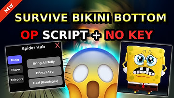 *NEW* Survive Bikini Bottom ☠️ OP Script ( BRING JELLY, BRING FOOD, HEAL, SPEEDHACK & MORE ) 2025