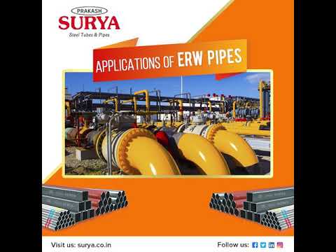 Applications of ERW Pipes | Gas Pipelines | HVAC
