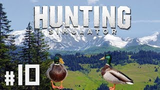 Hunting Simulator #10 | CAZA DE PATOS EN LOS ALPES :3 | Gameplay en Español screenshot 3
