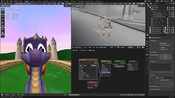 Spyro the Dragon levels (+top-down maps) for Blender 4.3.2