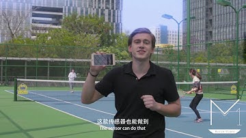 Coollang tennis sensor video introduction
