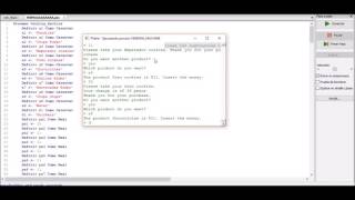 Vending Machine Code pseint