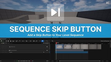 UE5 How To Add A Button To Skip the Level Sequence