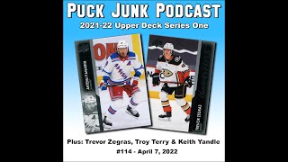 Puck Junk Podcast 114: 2021-22 Upper Deck Series One Hockey