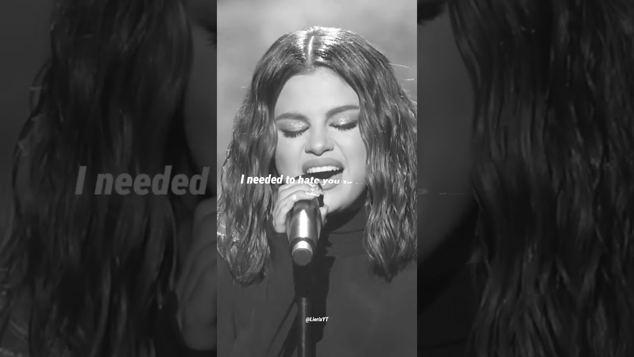 Selena Gomez Lose You To Love Me SelenaGomez LoseYouToLoveMe Trending Lyrics Viral Live