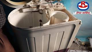 Washing machine spinner dryer not working, machine dryer switch repair Whirlpool semi automatic