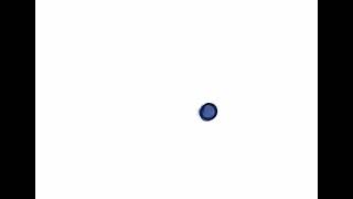 Bouncing ball exercise using Krita