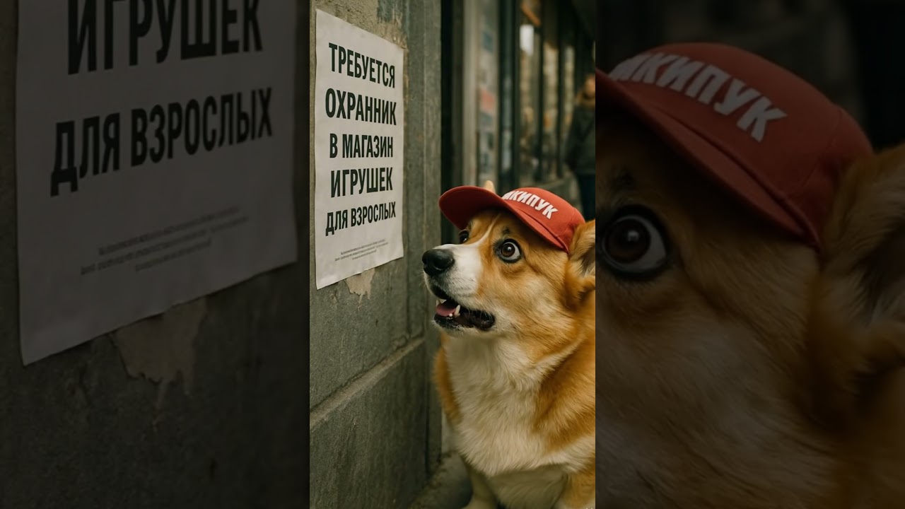 Pikipuk the City Guard… at the Wrong Store 😳🐶