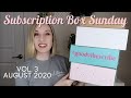 Subscription Box Sunday | Vol. 3 August 2020 | Kiwi Eco Box, Fruit For Thought, Good Vibe Scribe