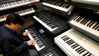 A. Mark Wilburn performs Marvel's Avengers Theme live on Yamaha PSRsx900 at Tom Lee Music (Richmond)