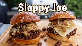 Sloppy Joe Burger selbst gemacht: Einfach, saftig, köstlich #bbqschwabe