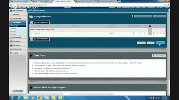 Creating a Class Webpage in eChalk