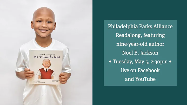 Noel B. Jackson, nine-year-old author reads his book