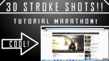 After Effects: 3D Stroke Shots/Animation (OMFG!!) | MrSwagedit