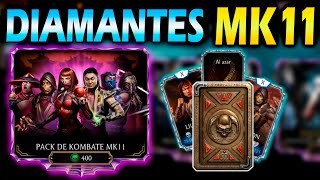 DIAMANTES MK11! Abriendo Packs MK11 De DIAMANTE Mortal Kombat Mobile / Jhonny Mortal K