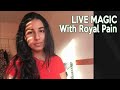 Live magic with tiktok magician hebah royalpainisme