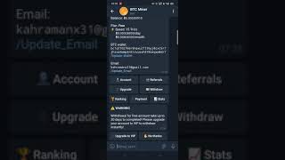 telegram btc miner para çekme kanıtı Resimi
