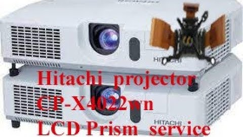 Hitachi projector cp x4022wn lcd prism service # Hitachi lcd prism service # Hitachi cp-x4022wn