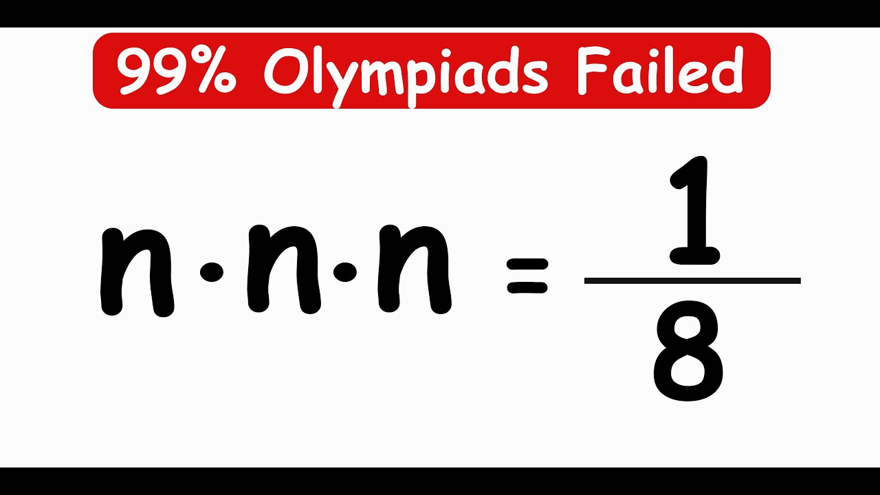 GERMANY OLYMPIADS || How to Solve for n? || n = ? #maths - YouTube