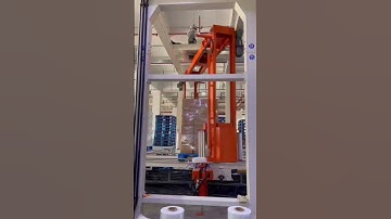 Double arm pallet wrapping machine,double arm pallet wrapper,stretch film wrapping machine wrapper