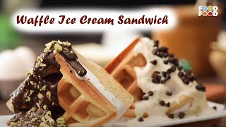 Ultimate Waffle Ice Cream Sandwich Recipe - A Sweet Treat You Can't Resist |IceCream Sandwich Recipe