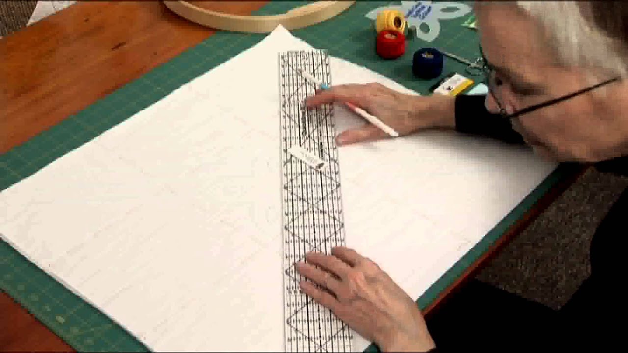 BigStitch Lesson 2: Marking, threading and knotting