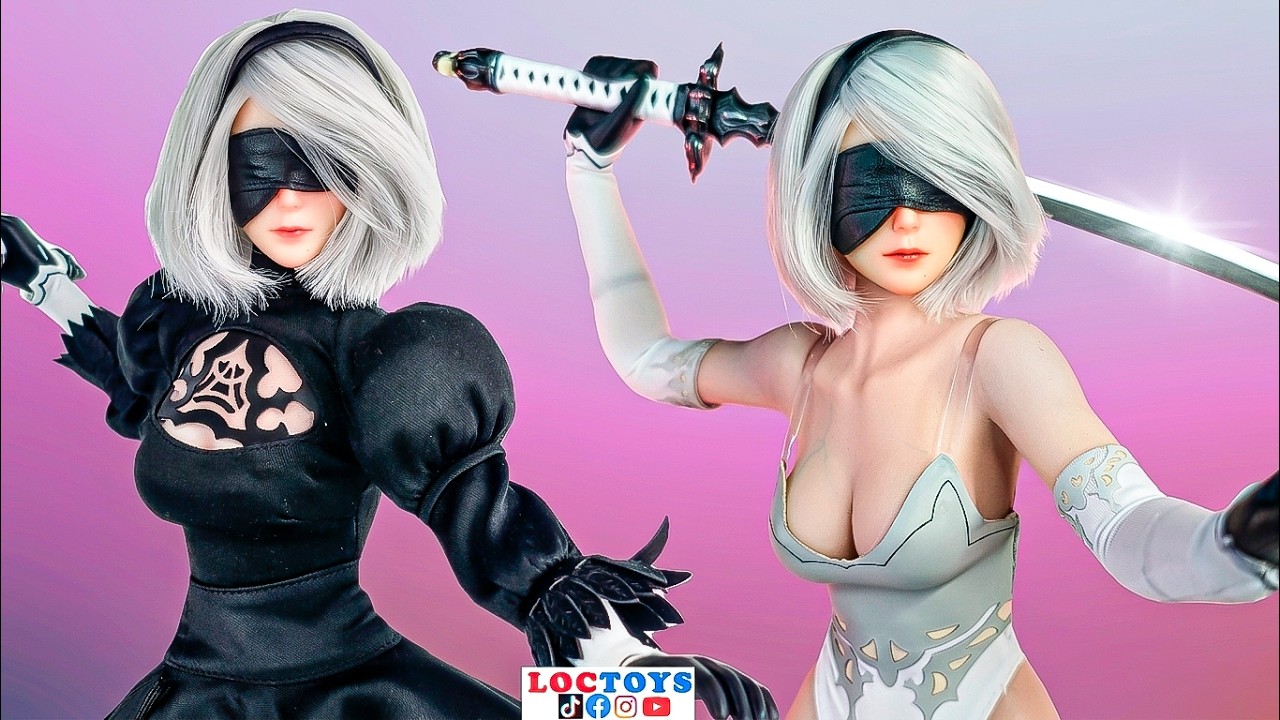 😁The BEST 2B figure yet? 🔥 Nier Automata 1/6 Play Toy P021 - YouTube