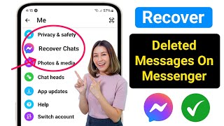 New! How To Recover Deleted Messages On Messenger (2024 Update) | Recover Deleted Facebook Messages