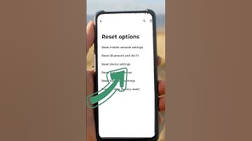 How to reset network settings | Mobile Network issue | Network Setting Restart #shorts