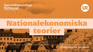 Nationalekonomiska teorier | SAMHÄLLSKUNSKAP FÖRKLARAD | Gymnasiet