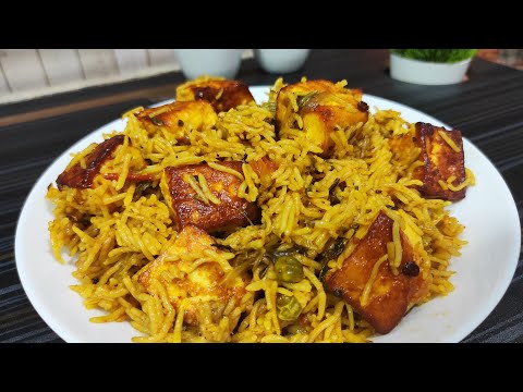         paneer biryani  with secret tips plates of love by madhulika