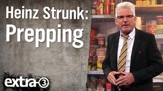 Experte für Prepping Heinz Strunk