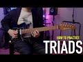 How to practice Triads...