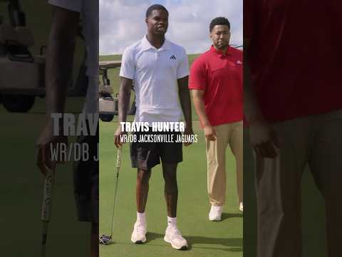 Travis Hunter shows us how to celebrate 😂 #ad #CaddieAndTheKid Presented by @statefarm