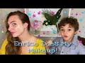 My Kid Does My Makeup!
