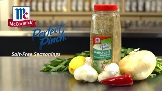 McCormick for Chefs s Perfect Pinch Garlic and Herb Salt Free Seasonings