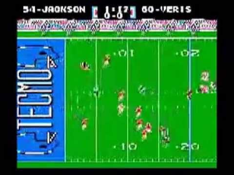 Bo Jackson Tecmo Super Bowl Run - Benny Hill Theme