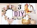 DIY- Decoraciones ECONOMICAS y BONITAS Para estas Temporadas!