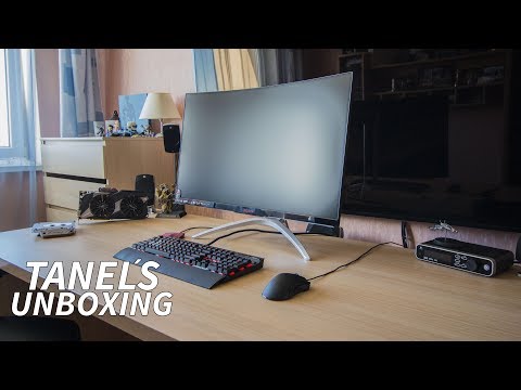 The AOC AG322QCX Unboxing by Tanel (32", Curved, 1440p, 144Hz, 4ms, MVA, FREESYNC)