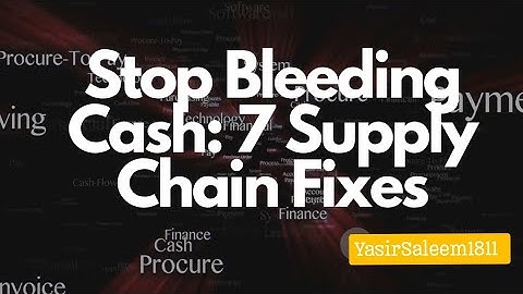 Stop Bleeding Cash: 7 Supply Chain Fixes, Supply Chain Strategies for Cost Optimization, Cost Reduce