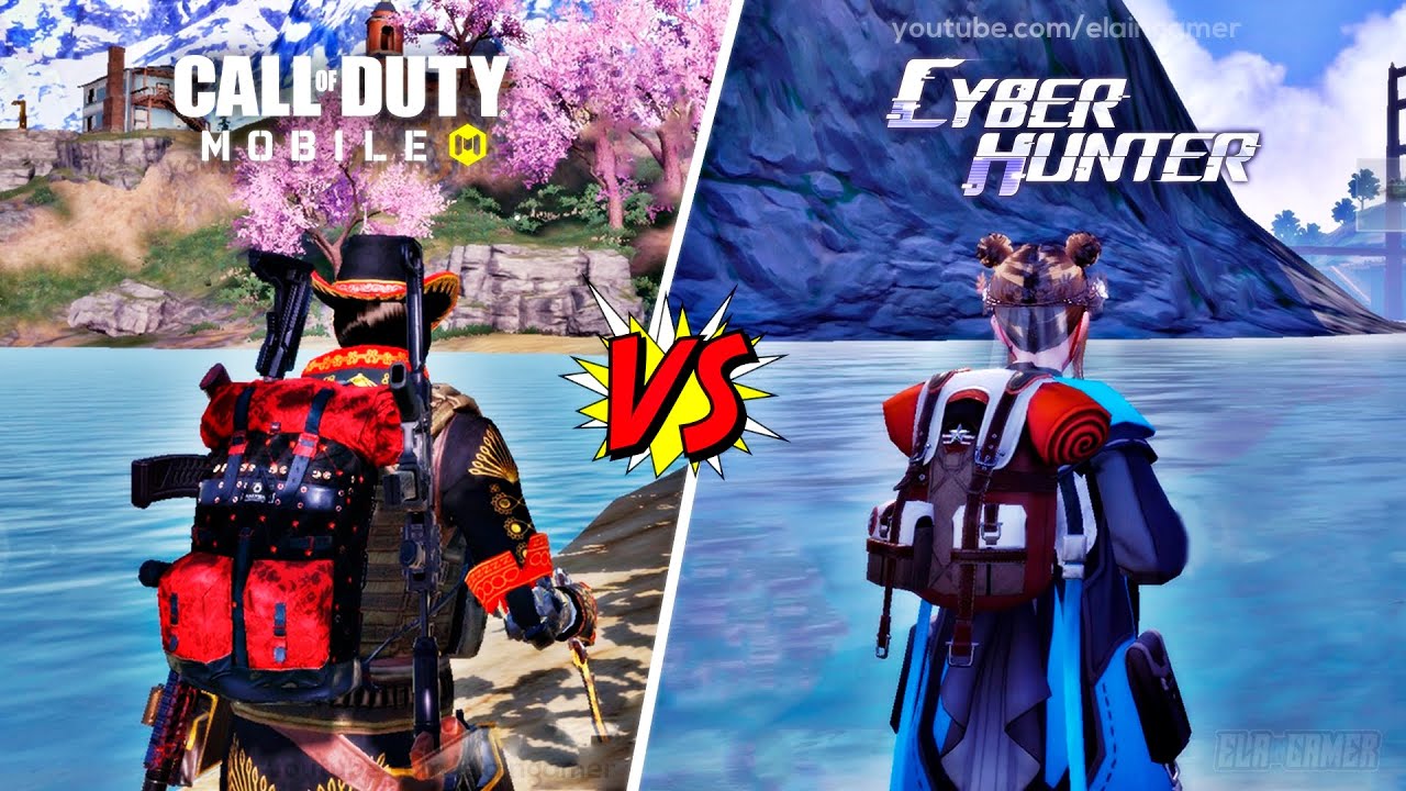Call of Duty: Mobile vs. Cyber Hunter | Comparison 2020 | Ultra Graphics 60fps