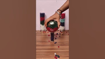 Satisfying Reverse Beads ASMR 🤡🎶 #shorts #5114