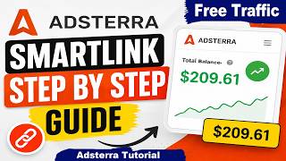 Set Up Adsterra SmartLink | Step-by-Step Guide