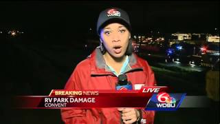 Sheriff gives update on damage from storms in Convent
