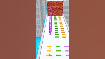 ladder master 🪜🪜🎯🎮 Stunt Gameplay level 17 #gaming #trending #gamingvideos