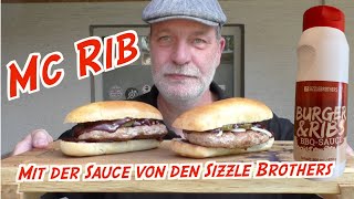 076 Mc RIB im MIB BBQ Style mit der Sauce von den Sizzle Brothers